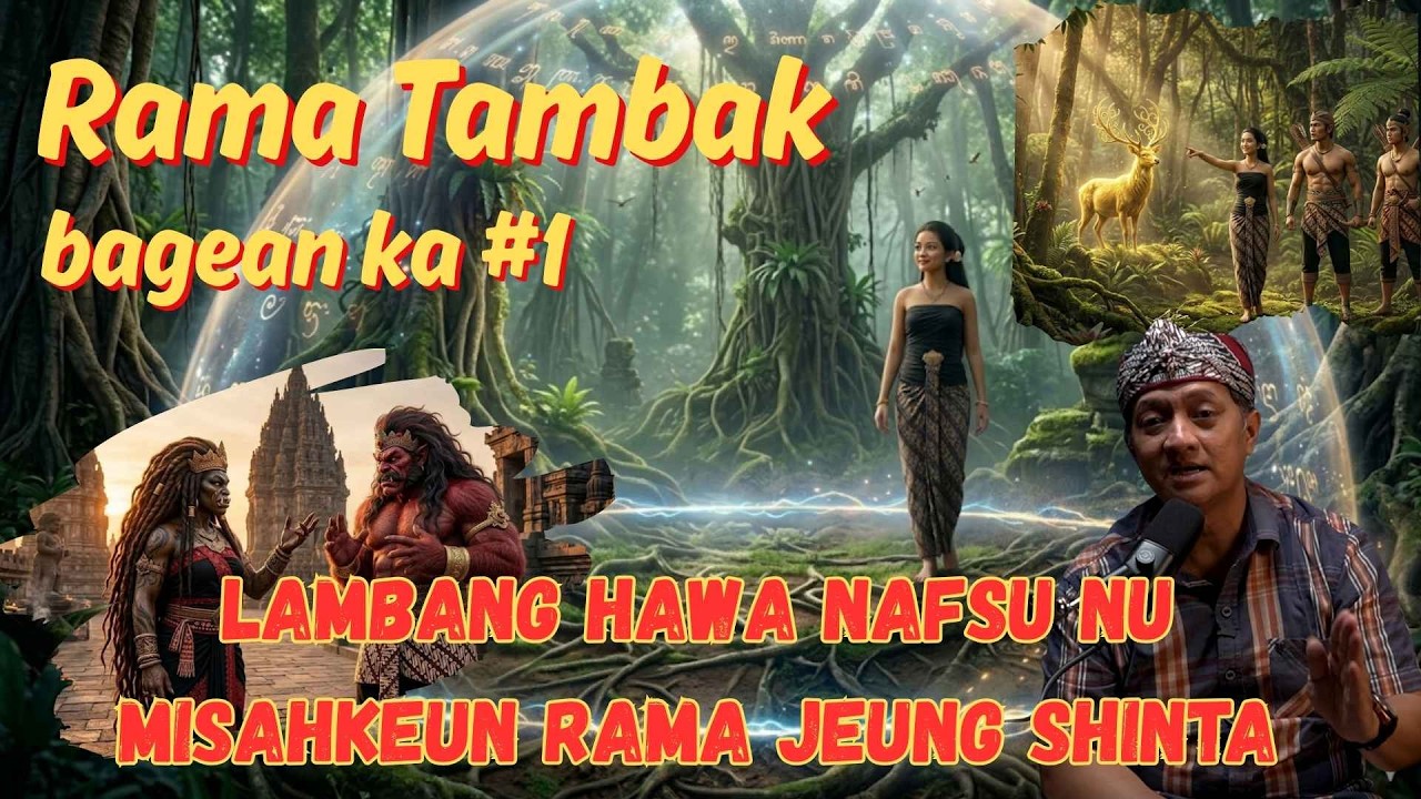 Rama Tambak Bagean #1| Lambang Hawa Nafsu nu Misahken Rama jeung Shinta | Guar Lalakon Wayang