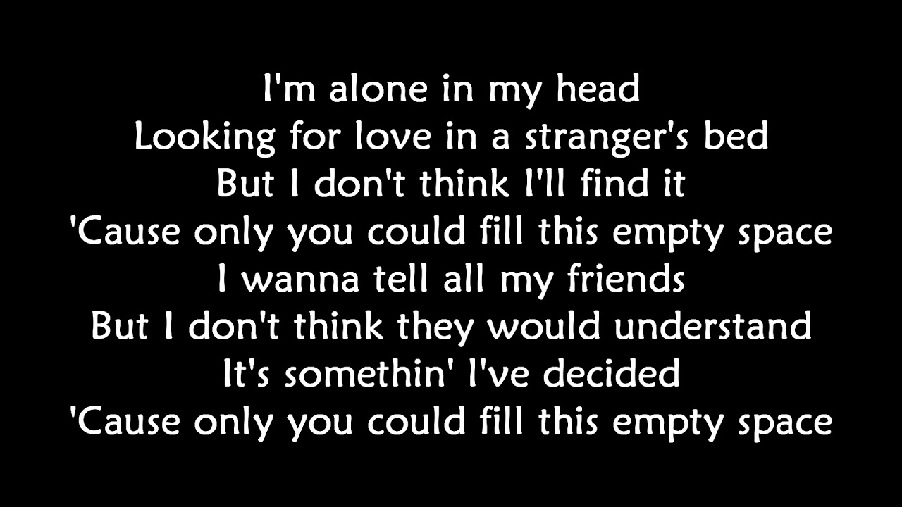James Arthur - Empty Space (Lyrics)
