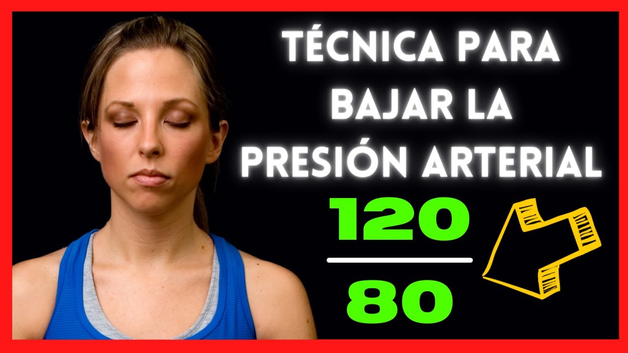 TECNICA DE RESPIRACION PARA BAJAR LA PRESION ARTERIAL   MEDITACION GUIADA