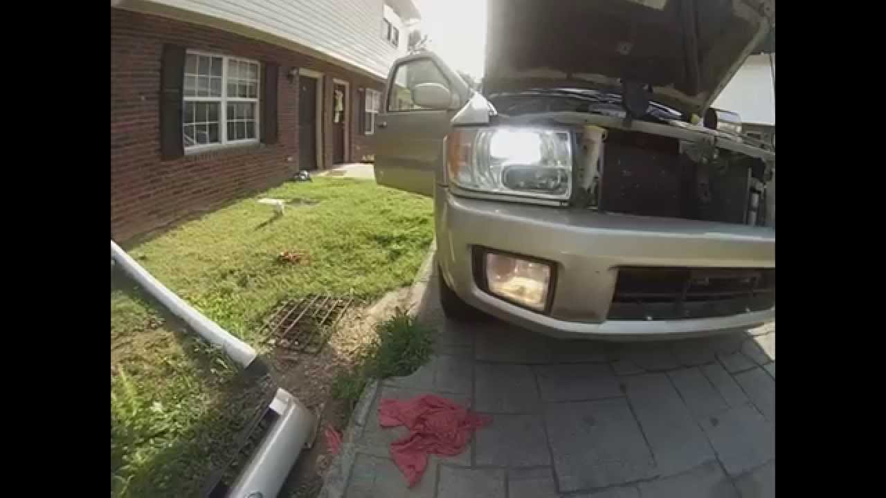 2001 Infinit QX4 Headlight Ballast Replacement