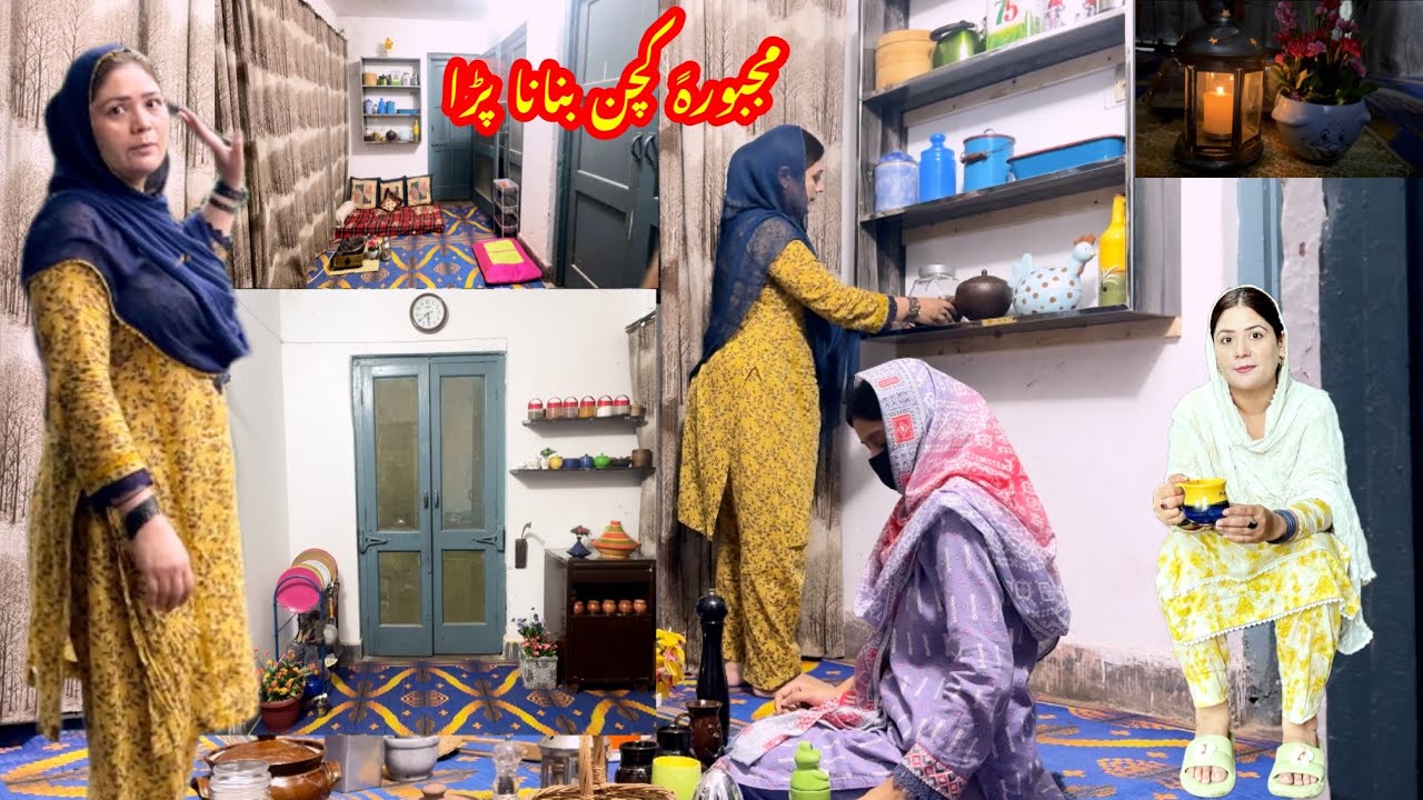 Desi Kitchen Makeover|Quarter Walon k Kitchen Ka Naya Roop|Winter Preparations|Hardworking Family