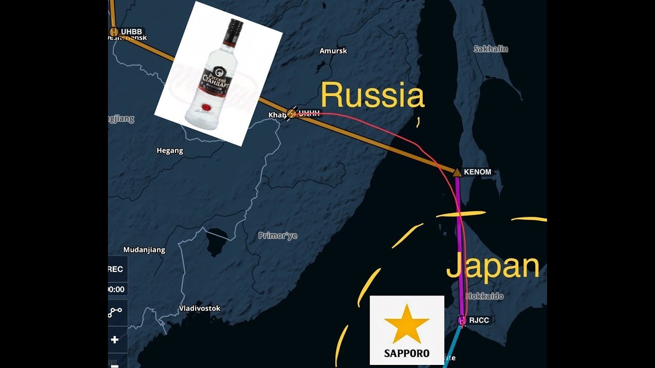 Around-the-World Part 4 Crossing whole Siberia to Japan