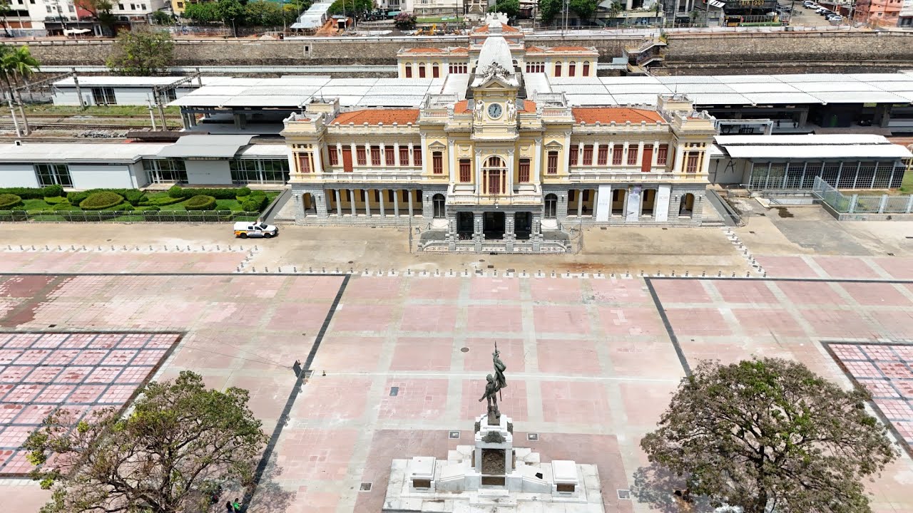 Voo Drone Praça da Estação BH MG