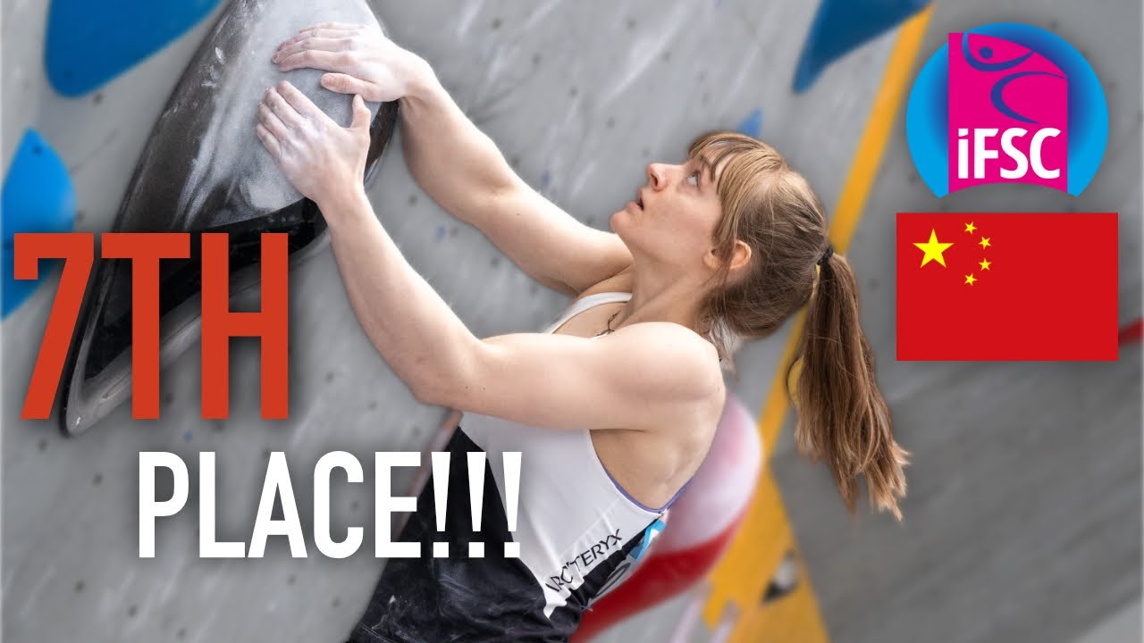 ONE SPOT OUT OF FINALS at the first IFSC WORLD CUP of the season! - Keqiao (CHN)