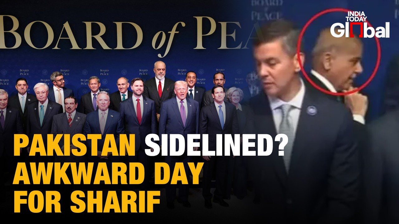 Snubbed in Washington? Shehbaz Sharif’s Awkward Moment at Trump’s Board of Peace