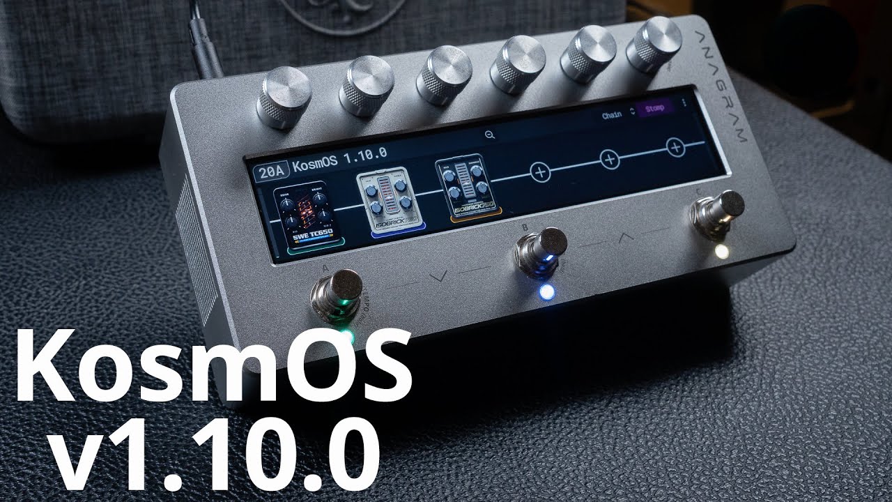 Anagram: Three New Amps - Modern ISOBRICK 750 Clean and OD, SWE TC650 (KosmOS 1.10.0)