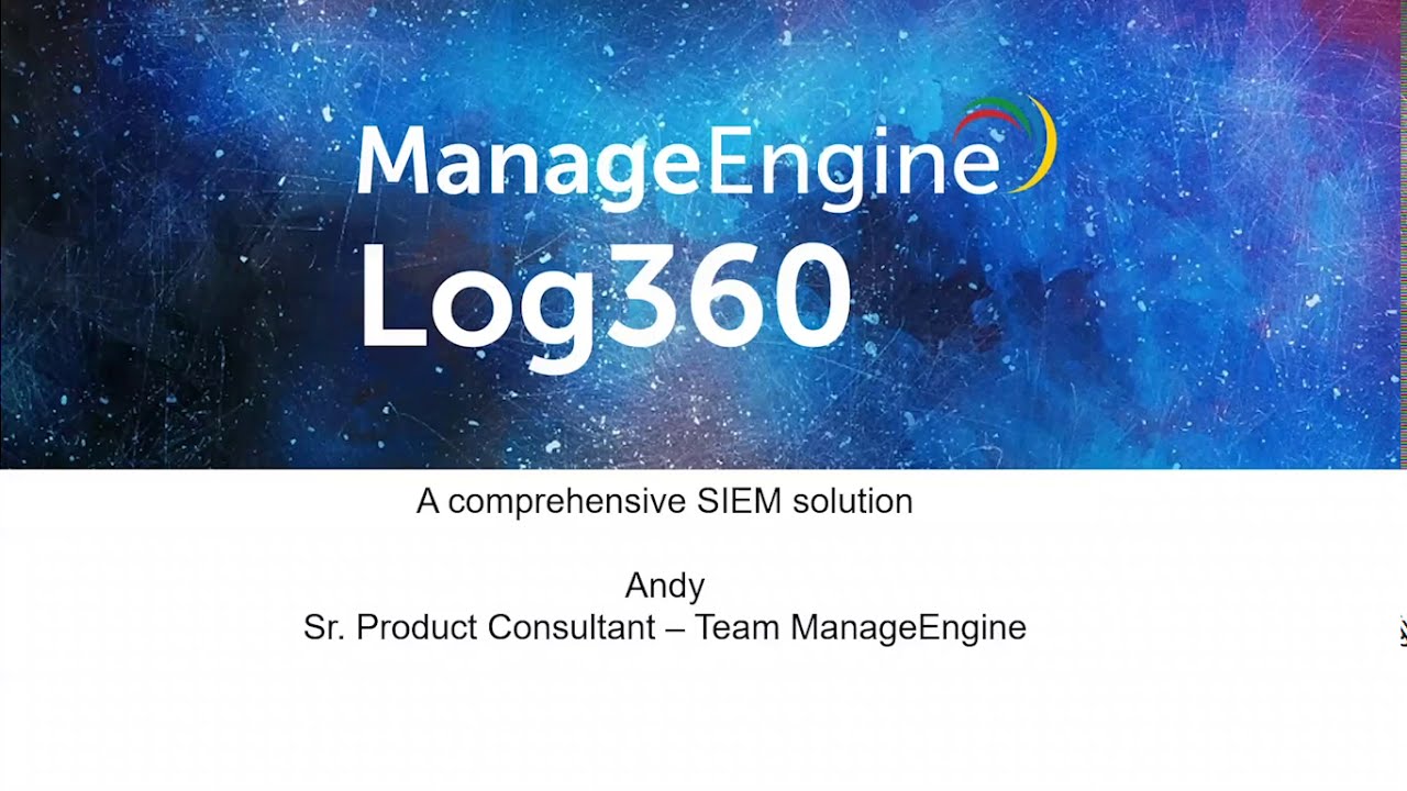 ManageEngine Log360 product demo