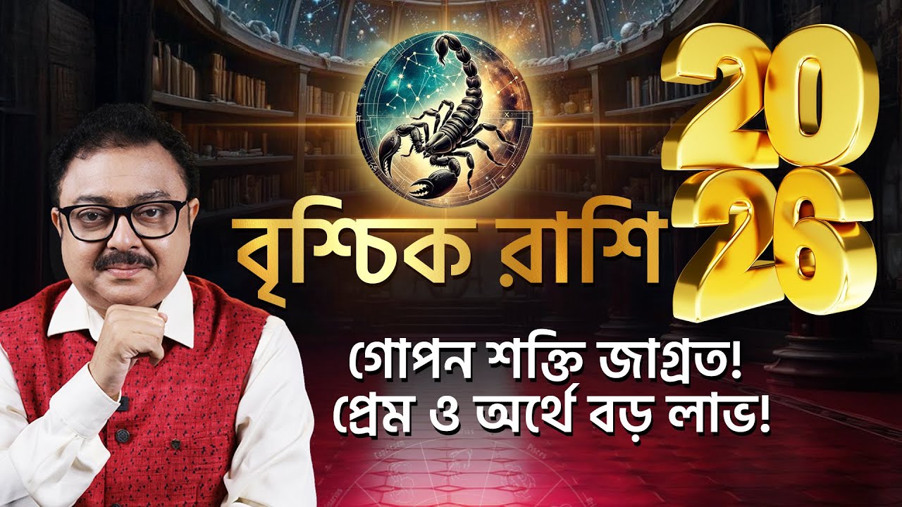 বৃশ্চিক রাশির 2026: গোপন শক্তি জাগ্রত! প্রেম ও অর্থে বড় লাভ! SOUVAGYA O SAMRIDHI I Astrology TIPS
