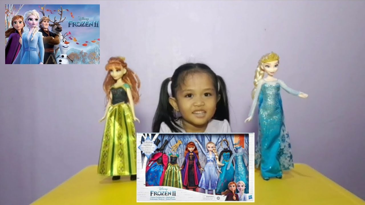 Unboxing Disney Princess Frozen II Fashion Set