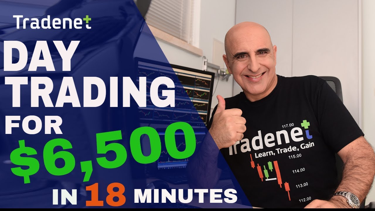 Live Day Trading for $6,500 in 18 minutes - Meir Barak