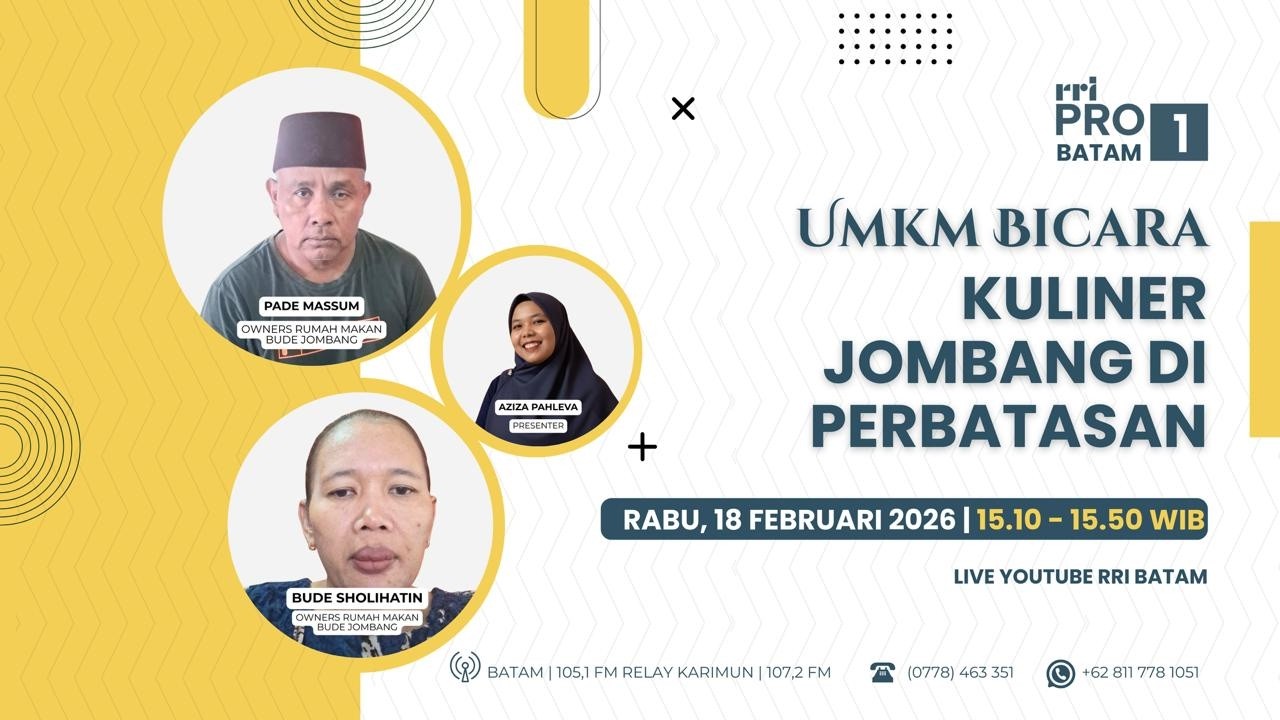 UMKM BICARA - KULINER JOMBANG DI PERBATASAN