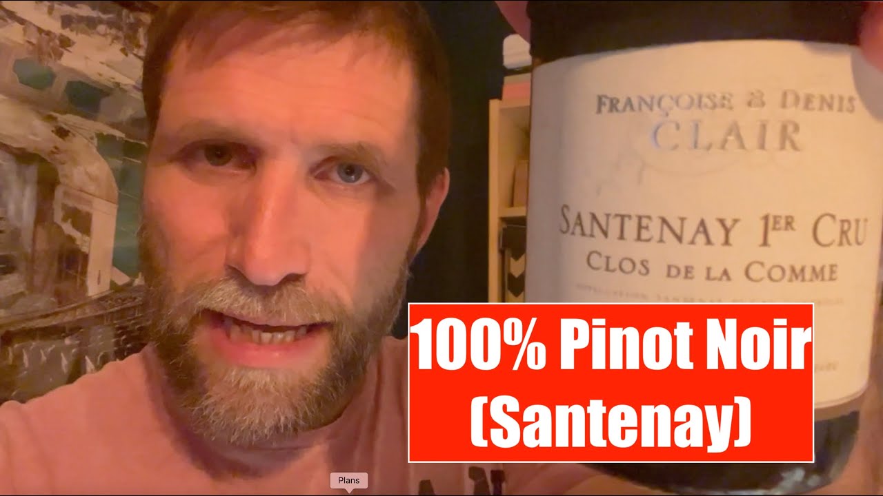 Dégustation vin - Santenay – Clos de la Comme – Françoise et Denis Clair - Dégustation à l'aveugle