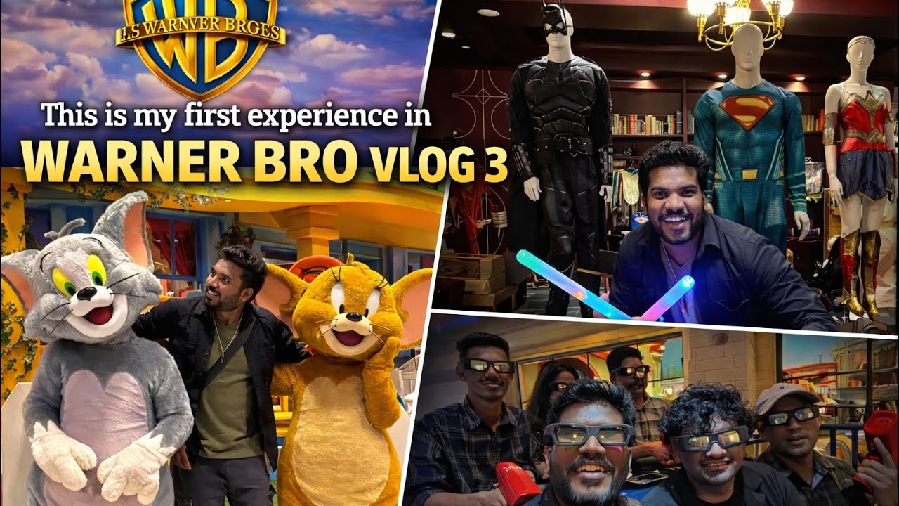 Warner bros it was full of fun and we enjoyed a lot🤣🤣🤣