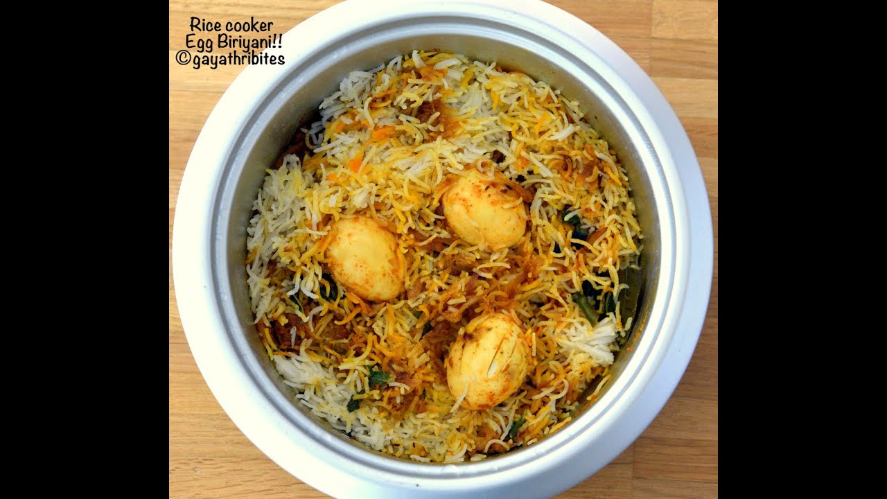 Electric Rice Cooker--EGG BIRIYANI//Bachelors Egg Biriyani//Easy Egg Dum Biriyani