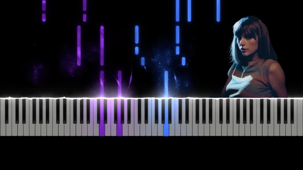 Midnight Rain - Taylor Swift (Piano Tutorial)