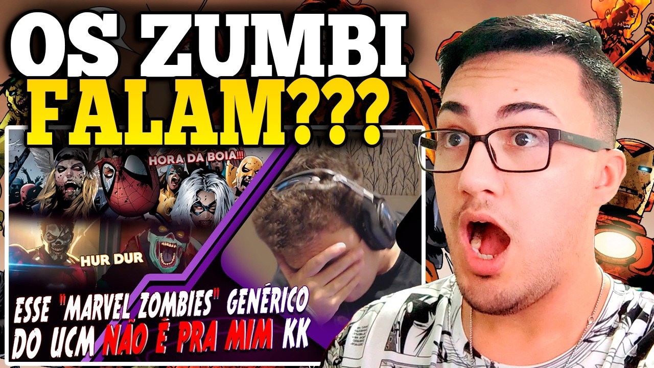 REACT MARCUS Falando de Marvel Zombies! E também do... 