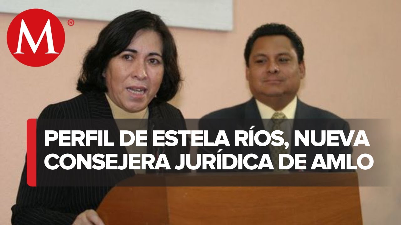 &iquest;Qui&eacute;n es Mar&iacute;a Estela R&iacute;os? Nueva titular de la Consejer&iacute;a Jur&iacute;dica de la Presidencia