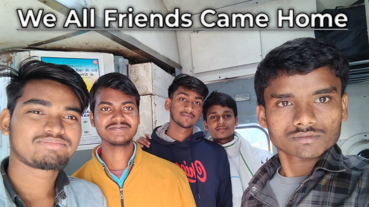 We All Friends Came Home| 🏡🏨 Sabhi Friends GPM Hostel Se Ghar Tak Ka Safar!