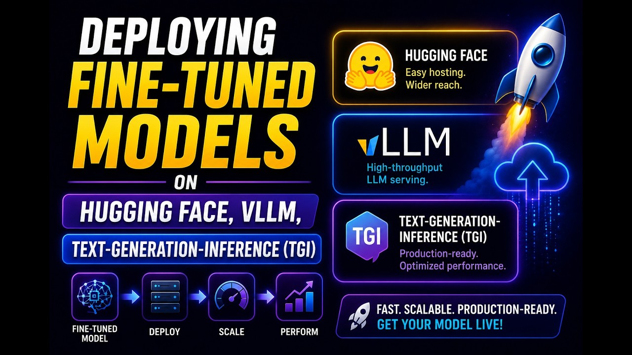 Развертывание дообученных моделей на Hugging Face, vLLM и Text-Generation-Inference (TGI)