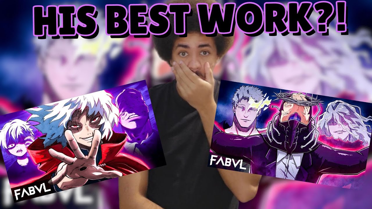 RAPPER REACTS TO FABVL - SHIGARAKI & ALL FOR ONE SONGS 