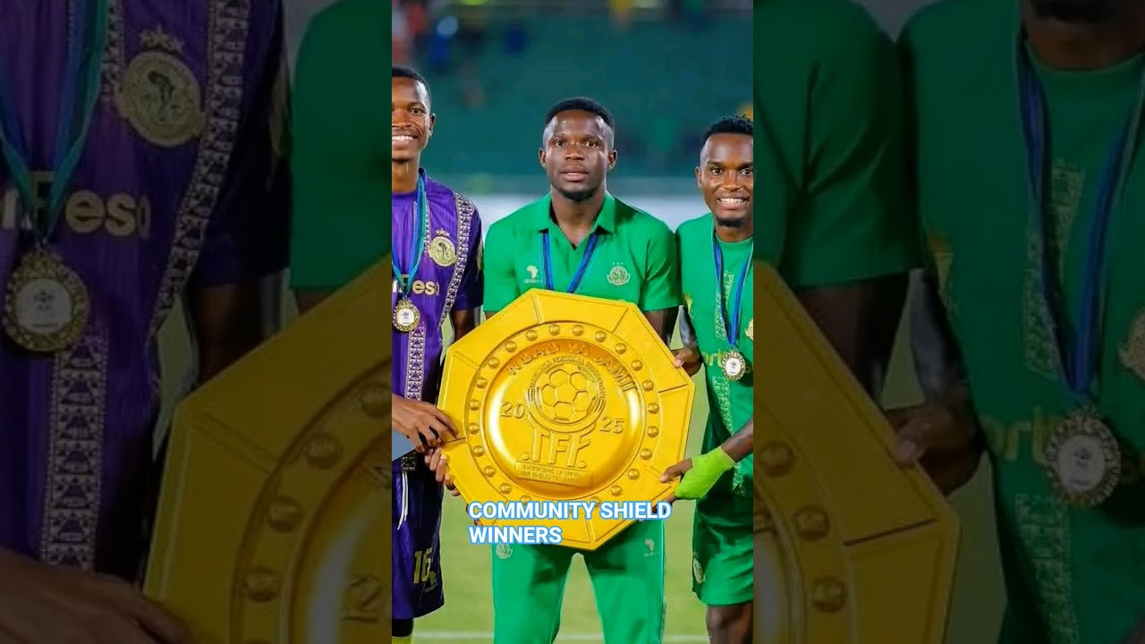 YOUNG AFRICANS SPORTS CLUB COMMUNITY SHIELD WINNERS #adakgalatv #ngaoyajamii #yangasc #kariakooderby