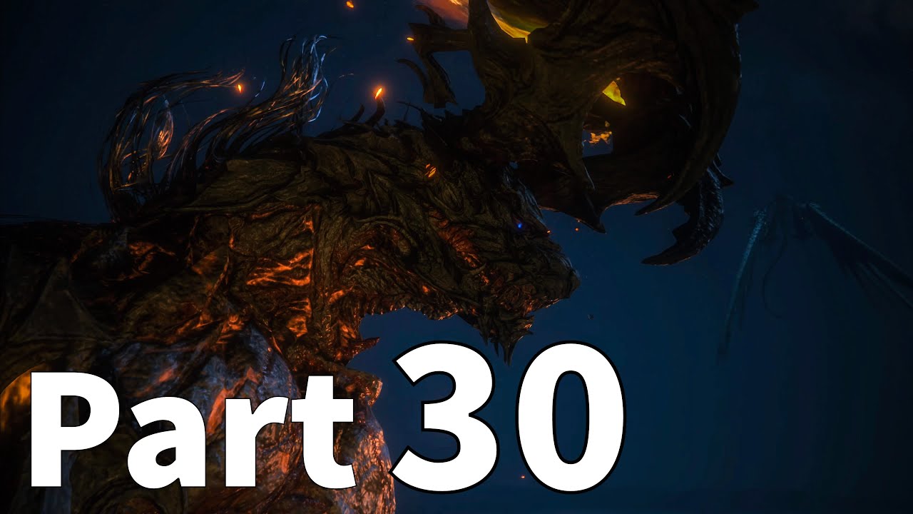 Final Fantasy XVI Walkthrough: Part 30- Bahamut Boss fight No commentary (ps5 4k gameplay)