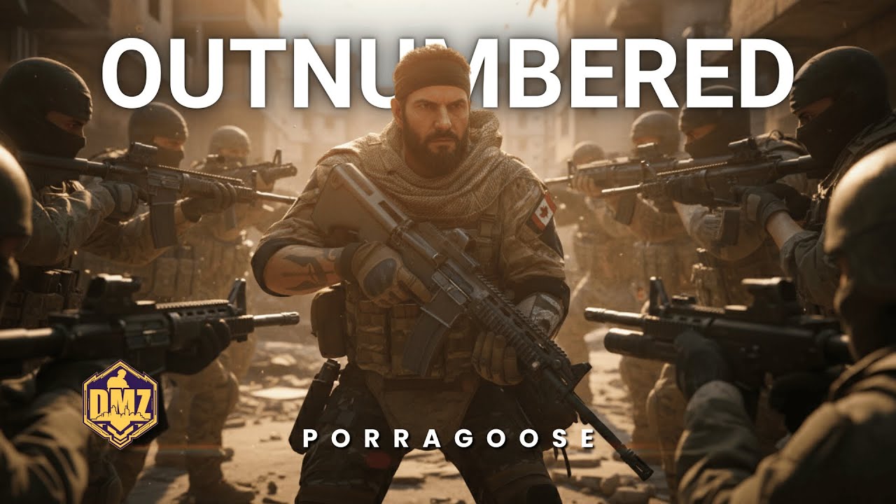 Outnumbered but Never Outplayed | DMZ AL MAZRAH GHOST @Porragoose