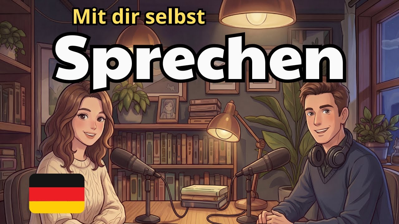 How to Talk to Yourself All Day in German | German Conversation Practice