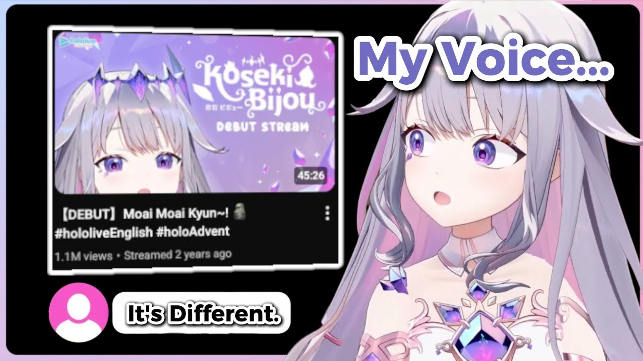 Biboo Mentions Why Her Debut Voice is Different From Now…