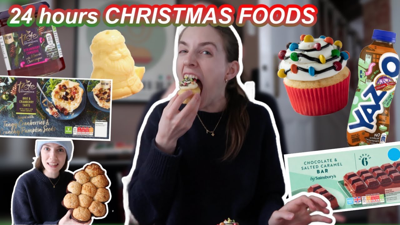 Only eating Christmas food for 24 hours!