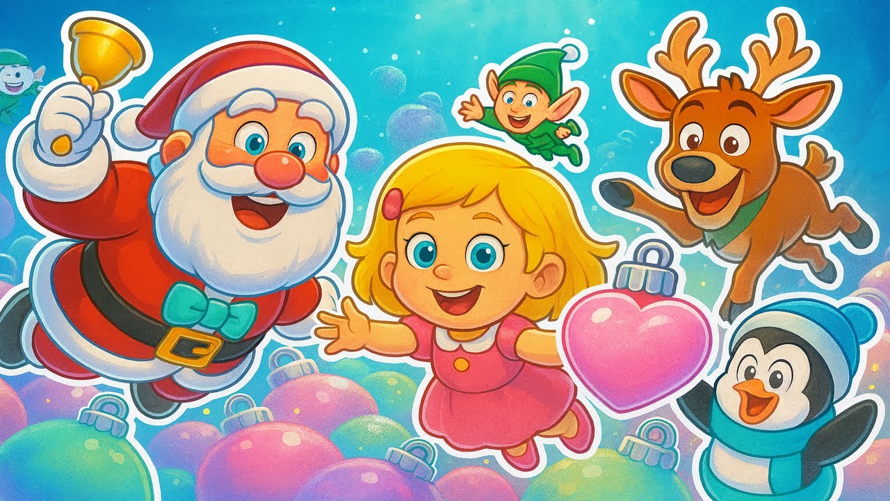 Santa, Emma & Chilly Dive into the Pastel Ornament Ocean Christmas Quest 🌊🎄✨