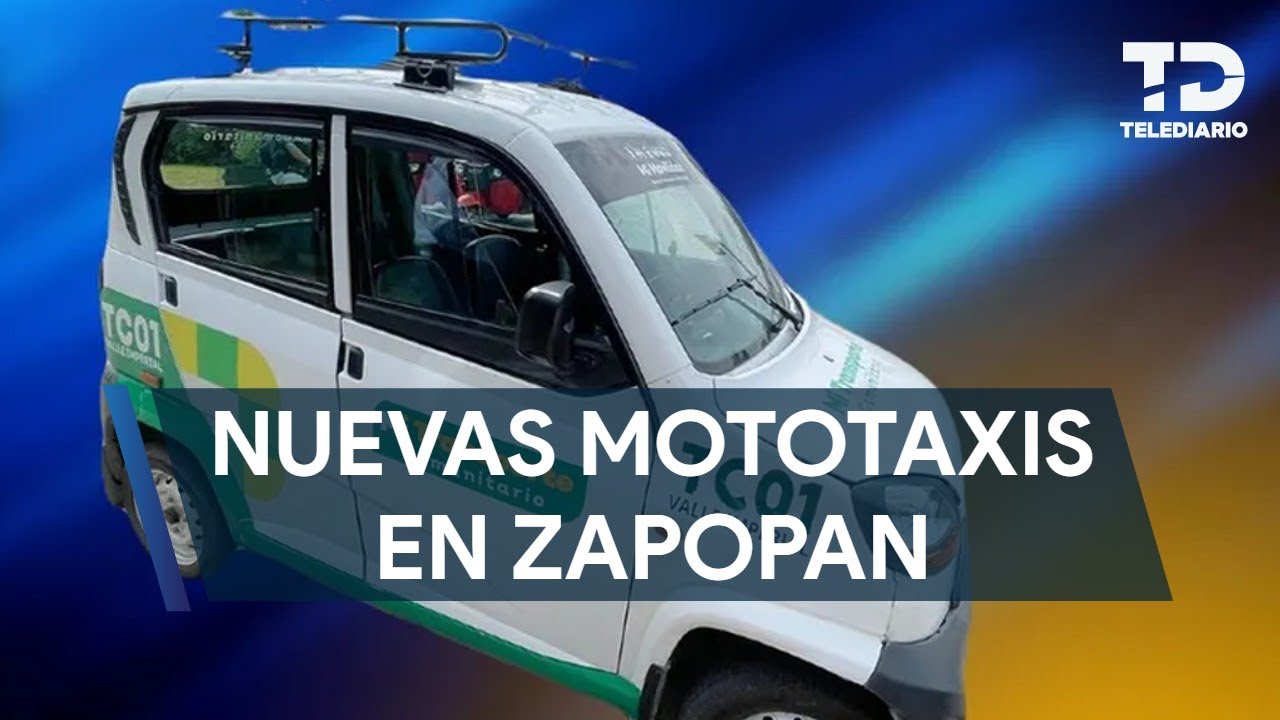 Así son las nuevas mototaxis que darán servicio en Zapopan