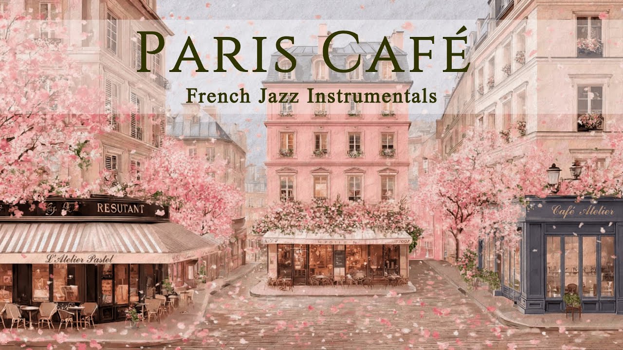 Paris Café Playlist - French Instrumental Music | Coffee Playlist for Reading & Relaxing