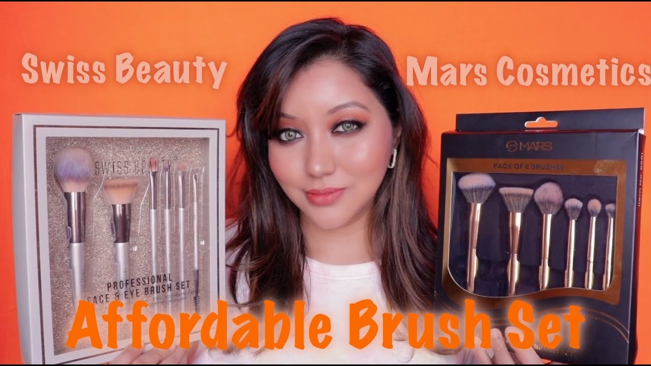 Swiss Beauty Brush Set Vs Mars Cosmetics Brush Set || Affordable Brush Set Review