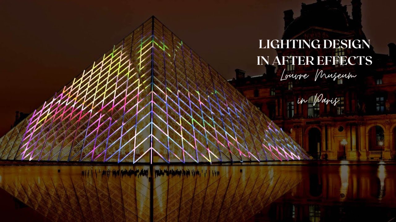 After Effects Tutorial - How to Create Dynamic Facade Lighting Design in After Effects