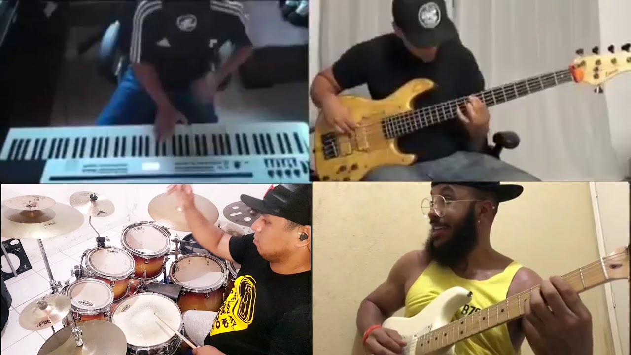 Cover: Jennifer(Gabriel Diniz) vers&atilde;o Ded&eacute; Souza com Denis bass e  Wemerson keyboard