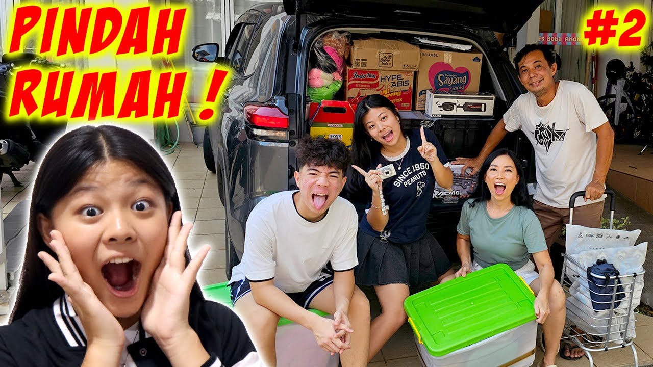 CnX PINDAH RUMAH BARU PART 2, NGINAP MALAM TERAKHIR DI KONTRAKAN !