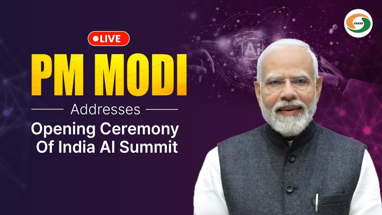 LIVE: PM Modi addresses opening ceremony of India AI Impact Summit 2026