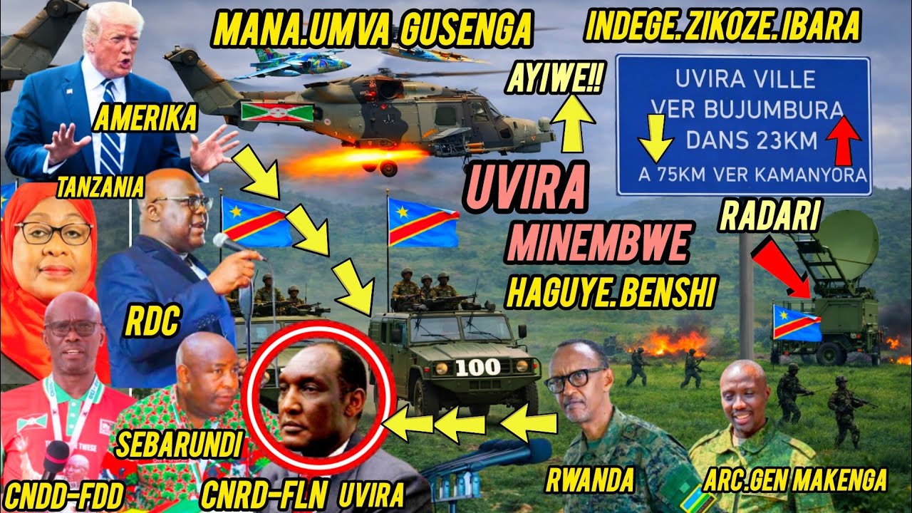 🚨IRIJORO LE25I01I2026 INKURU MBI IVUYE #BUJUMBURA MURUGORWA#NEVA#UVIRA HARASHWE BENSHI#DRONE IRASHE😭