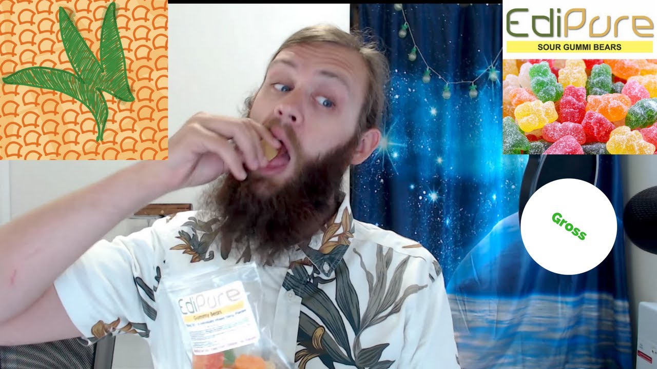 Marijuana Edible Review: EdiPure Gummy Bears 100 mg