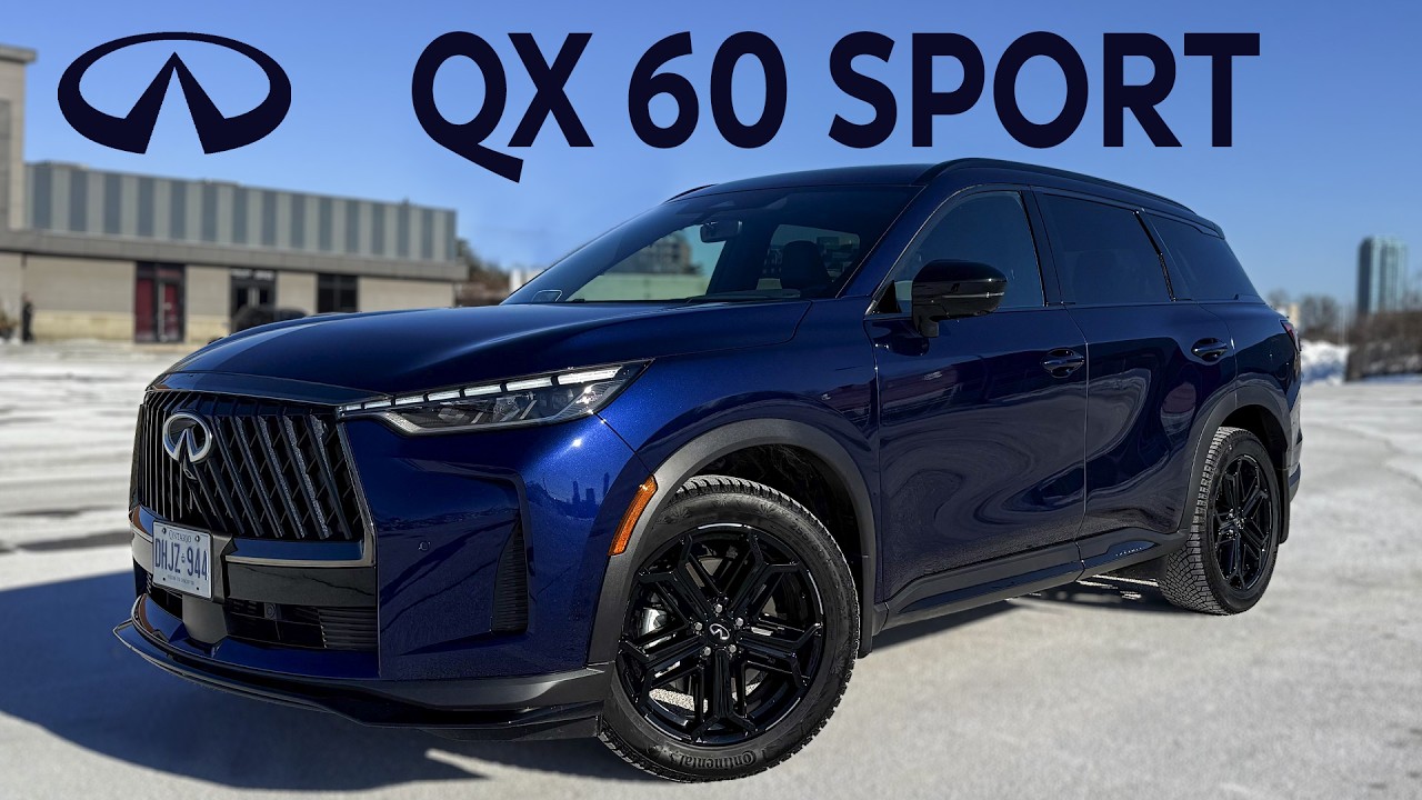 2026 Infiniti QX60 Sport Review - 3 Row SUVs Can Be Luxury Too