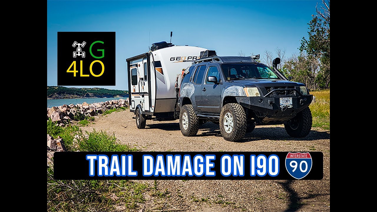 Trail Damage on I90