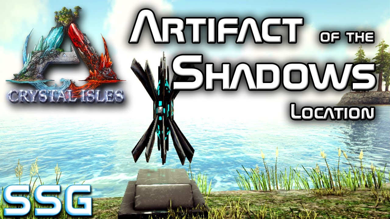 ARK Crystal Isles Artifact of the Shadows Location