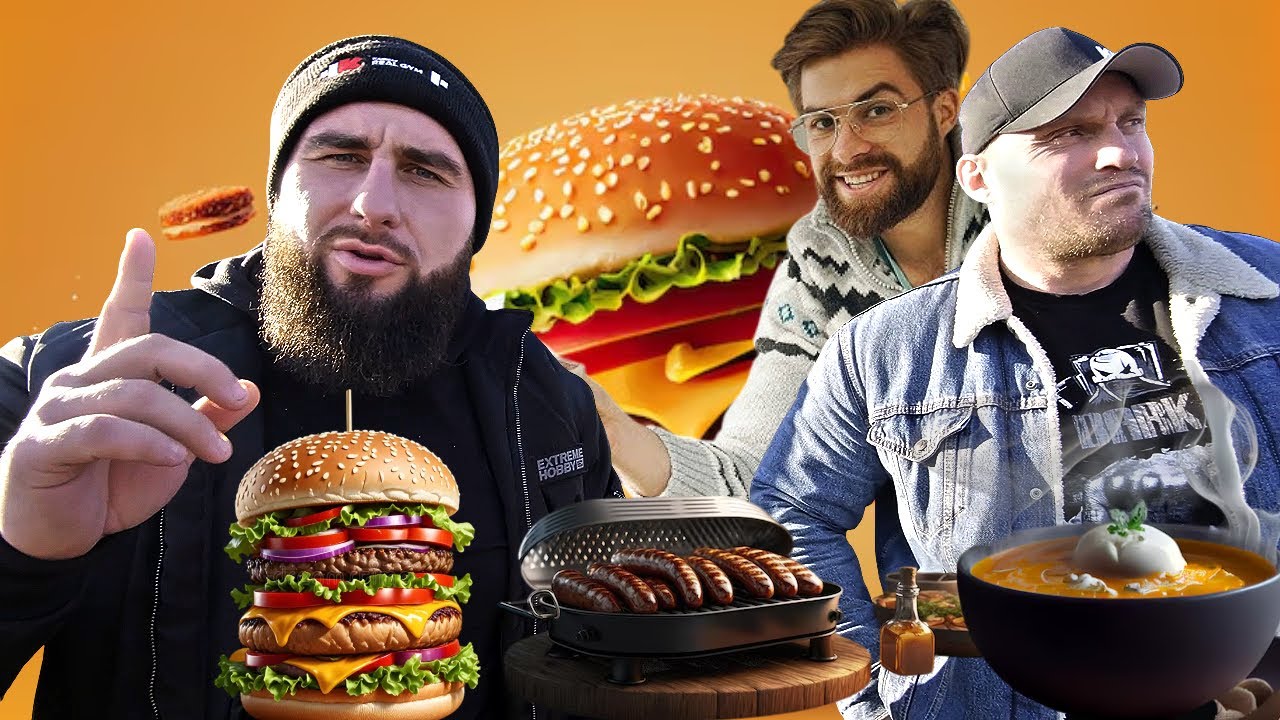 GROCHÓWKA Z AUTOBUSU I BURGER YOUTUBERA(DO ROBOTY)ŚLĄSK OD KUCHNI
