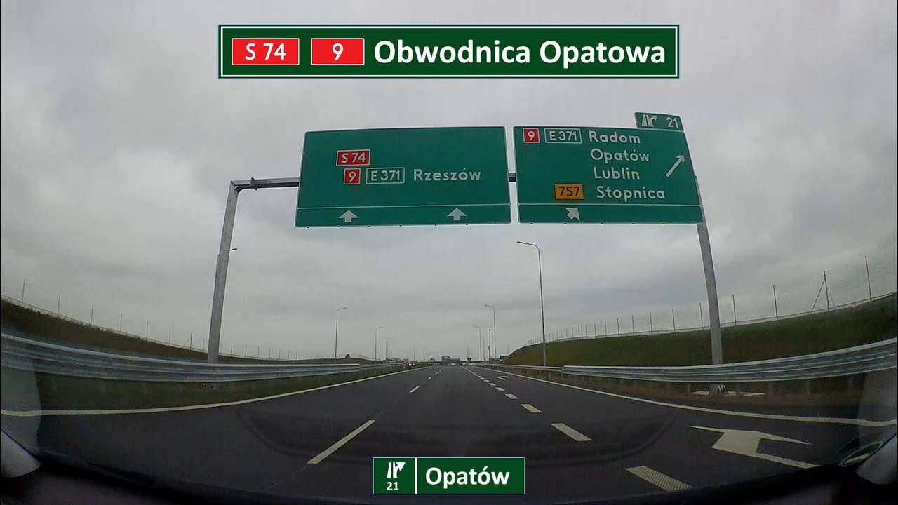 Droga Ekspresowa // Expressway S74/DK9: Obwodnica Opatowa