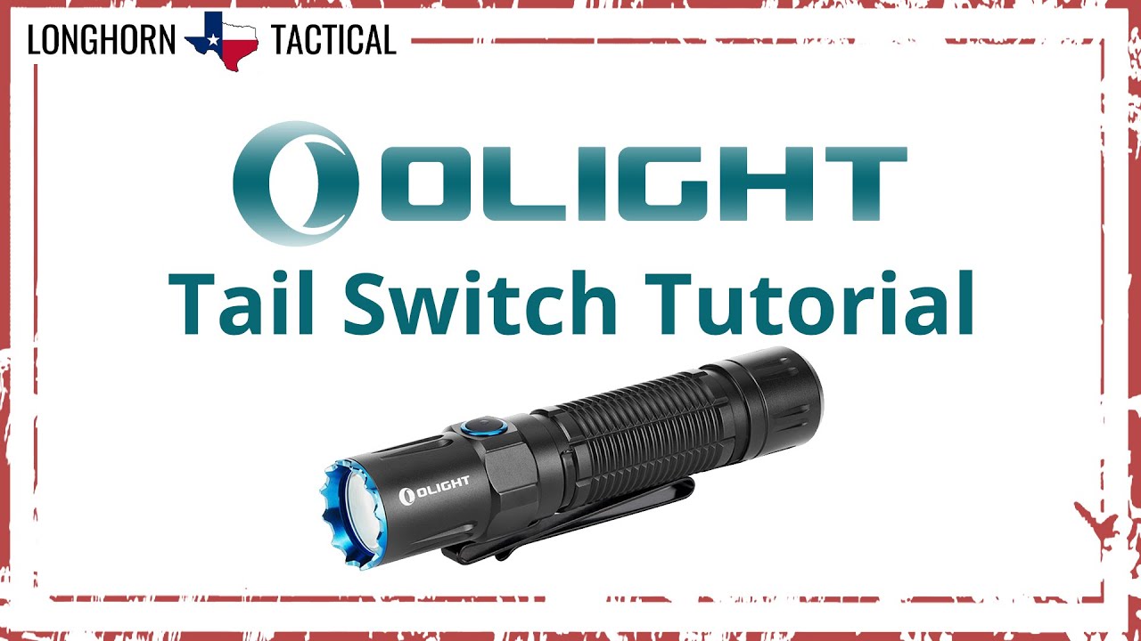 Olight Tail Switch Programming Tutorial - M2R Pro(Discontinued) , Warrior Mini 2