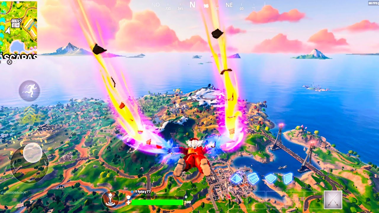 FORTNITE Mobile - Gameplay no POCO X6 PRO!