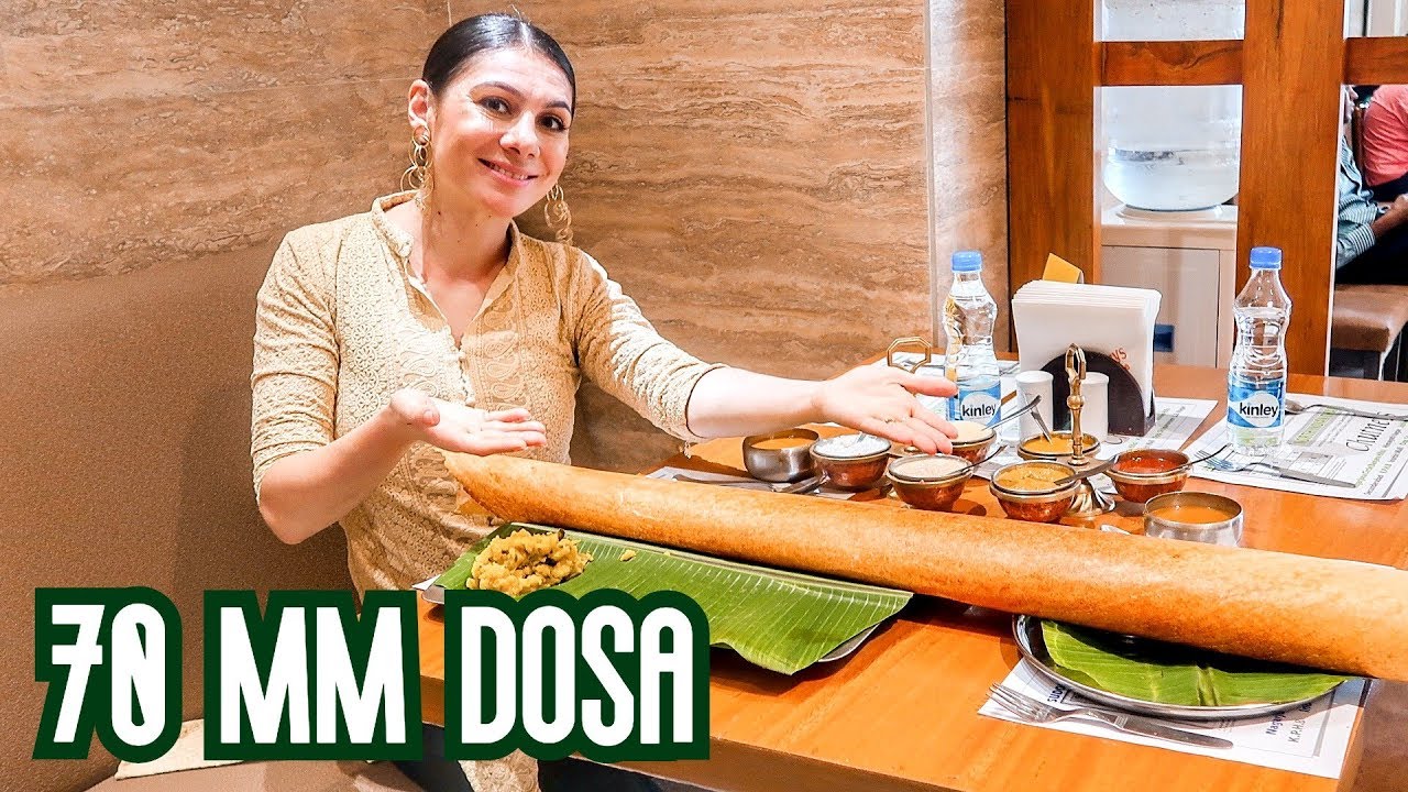 BEST INDIAN FOOD: HYDERABAD CHUTNEYS DOSA  | TRAVEL VLOG IV