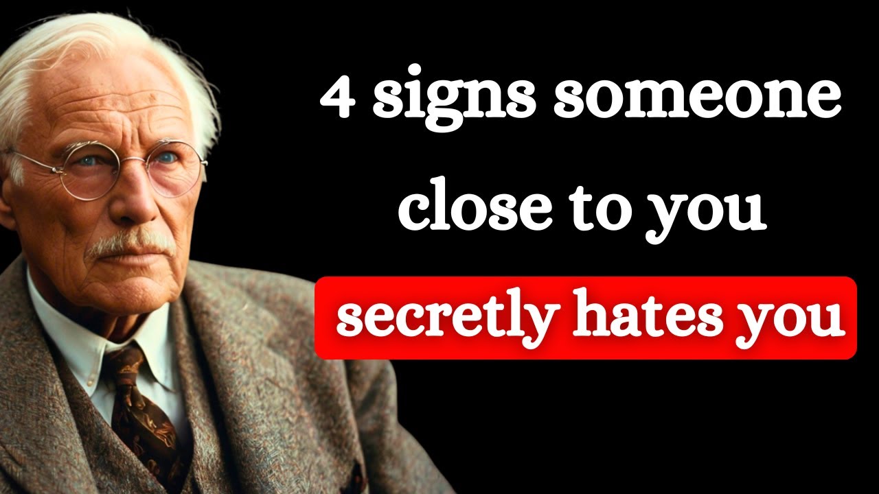 Signs That Someone Close to You Secretly Hates You - Carl Jung