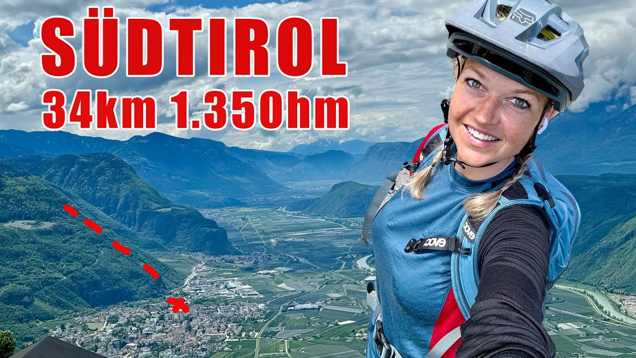 MTB-Tour in Südtirol Leifers - Schneiderwiesen - 1.350hm 34km